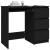 Birou, negru, 90x45x76 cm, lemn prelucrat GartenMobel Dekor