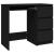 Birou, negru, 90x45x76 cm, lemn prelucrat GartenMobel Dekor