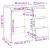 Birou, negru, 90x45x76 cm, lemn prelucrat GartenMobel Dekor