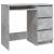 Birou, gri beton, 90 x 45 x 76 cm, PAL GartenMobel Dekor