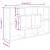 Raft de perete, alb, 85x16x52,5 cm, lemn compozit GartenMobel Dekor