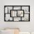 Raft de perete, negru, 85x16x52,5 cm, lemn prelucrat GartenMobel Dekor