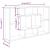 Raft de perete, negru, 85x16x52,5 cm, lemn prelucrat GartenMobel Dekor
