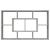 Raft de perete, gri beton, 85x16x52,5 cm, lemn compozit GartenMobel Dekor