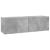 Comodă TV, gri beton, 100 x 30 x 30 cm, PAL GartenMobel Dekor