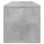 Comodă TV, gri beton, 100 x 30 x 30 cm, PAL GartenMobel Dekor