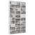 Dulap pentru CD-uri, alb, 102x16x177,5 cm, lemn compozit GartenMobel Dekor