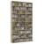 Dulap pentru CD-uri stejar sonoma 102x16x177,5 cm lemn compozit GartenMobel Dekor