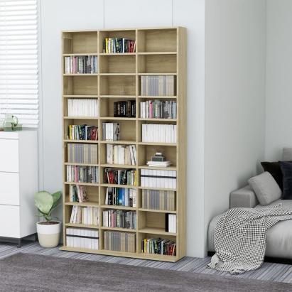 Dulap pentru CD-uri stejar sonoma 102x16x177,5 cm lemn compozit GartenMobel Dekor