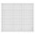 Dulap pentru CD-uri, alb, 102 x 23 x 89,5 cm, PAL GartenMobel Dekor