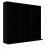 Dulap pentru CD-uri, negru, 102 x 23 x 89,5 cm, PAL GartenMobel Dekor