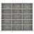 Dulap pentru CD-uri, gri beton, 102 x 23 x 89,5 cm, PAL GartenMobel Dekor