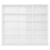 Dulap pentru CD-uri, alb extralucios, 102 x 23 x 89,5 cm, PAL GartenMobel Dekor