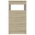 Dulap cu sertare, stejar sonoma, 40x50x76 cm, lemn compozit GartenMobel Dekor