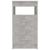 Dulap cu sertare, gri beton, 40x50x76 cm, lemn compozit GartenMobel Dekor