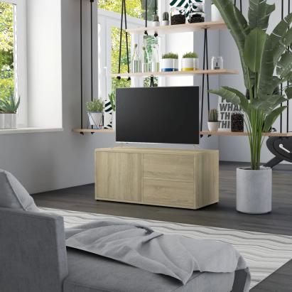 Comodă TV, stejar Sonoma, 80 x 34 x 36 cm, PAL GartenMobel Dekor