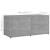 Comodă TV, gri beton, 80 x 34 x 36 cm, PAL GartenMobel Dekor