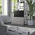 Comodă TV, gri beton, 80 x 34 x 36 cm, PAL GartenMobel Dekor