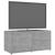 Comodă TV, gri beton, 80 x 34 x 36 cm, PAL GartenMobel Dekor