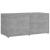 Comodă TV, gri beton, 80 x 34 x 36 cm, PAL GartenMobel Dekor