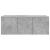 Comodă TV, gri beton, 80 x 34 x 30 cm, PAL  GartenMobel Dekor