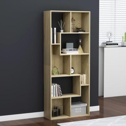 Bibliotecă, stejar Sonoma, 67 x 24 x 161 cm, PAL   GartenMobel Dekor