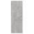 Bibliotecă, gri beton, 67x24x161 cm, PAL GartenMobel Dekor