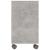 Masă laterală, gri beton, 70x35x55 cm, lemn compozit GartenMobel Dekor