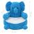 Elefant de jucărie, albastru, pluș  GartenMobel Dekor