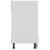 Dulap pentru cuptor, alb, 60 x 46 x 81,5 cm, PAL GartenMobel Dekor