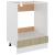 Dulap pentru cuptor, stejar Sonoma, 60 x 46 x 81,5 cm, PAL GartenMobel Dekor
