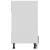 Dulap pentru cuptor, gri beton, 60 x 46 x 81,5 cm, PAL GartenMobel Dekor