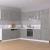 Dulap pentru cuptor, gri beton, 60 x 46 x 81,5 cm, PAL GartenMobel Dekor