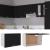 Dulap suspendat, negru, 60 x 31 x 40 cm, PAL GartenMobel Dekor