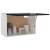 Dulap suspendat, negru, 60 x 31 x 40 cm, PAL GartenMobel Dekor