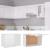 Dulap suspendat, alb extralucios, 60 x 31 x 40 cm, PAL GartenMobel Dekor