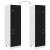 Dulap de frigider, negru, 60x57x207 cm, lemn prelucrat GartenMobel Dekor