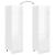 Dulap frigider, alb extralucios, 60x57x207 cm, lemn prelucrat GartenMobel Dekor