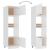 Dulap cuptor microunde, alb, 60 x 57 x 207 cm, PAL GartenMobel Dekor