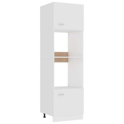 Dulap cuptor microunde, alb, 60 x 57 x 207 cm, PAL GartenMobel Dekor