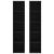 Dulapuri CD-uri, 2 buc., negru, 21 x 16 x 93,5 cm, PAL GartenMobel Dekor
