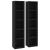 Dulapuri CD-uri, 2 buc., negru, 21 x 16 x 93,5 cm, PAL GartenMobel Dekor