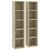 Dulapuri CD-uri, 2 buc., stejar Sonoma, 21x16x93,5 cm, PAL GartenMobel Dekor
