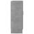 Bibliotecă, gri beton, 82,5 x 30,5 x 80 cm, PAL GartenMobel Dekor