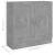 Bibliotecă, gri beton, 82,5 x 30,5 x 80 cm, PAL GartenMobel Dekor