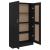 Bibliotecă, negru, 82,5 x 30,5 x 150 cm, PAL GartenMobel Dekor