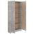 Bibliotecă, gri beton, 82,5 x 30,5 x 185,5 cm, PAL GartenMobel Dekor