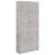Bibliotecă, gri beton, 82,5 x 30,5 x 185,5 cm, PAL GartenMobel Dekor
