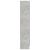 Dulap cu vitrină, gri beton, 82,5 x 30,5 x 150 cm, PAL GartenMobel Dekor