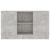 Servantă, gri beton, 120 x 30,5 x 70 cm, PAL GartenMobel Dekor